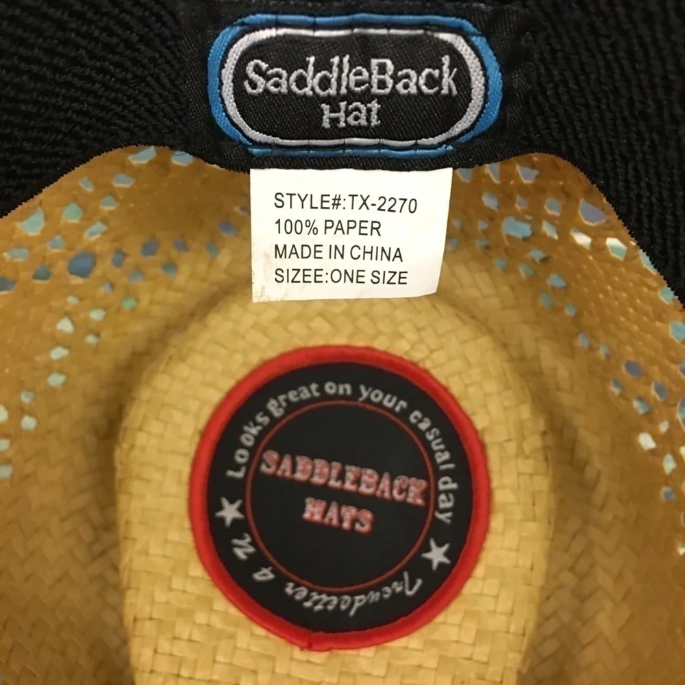 LIKE NEW Saddleback Western Hat Style: TX-2270